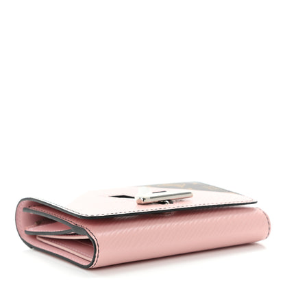Louis Vuitton Epi Monogram Tape Twist Compact Wallet Rose White 4 of 8