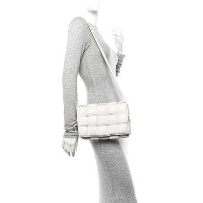 Bottega Veneta Nappa Maxi Intreccio Padded Cassette Crossbody Bag Chalk 2 of 12