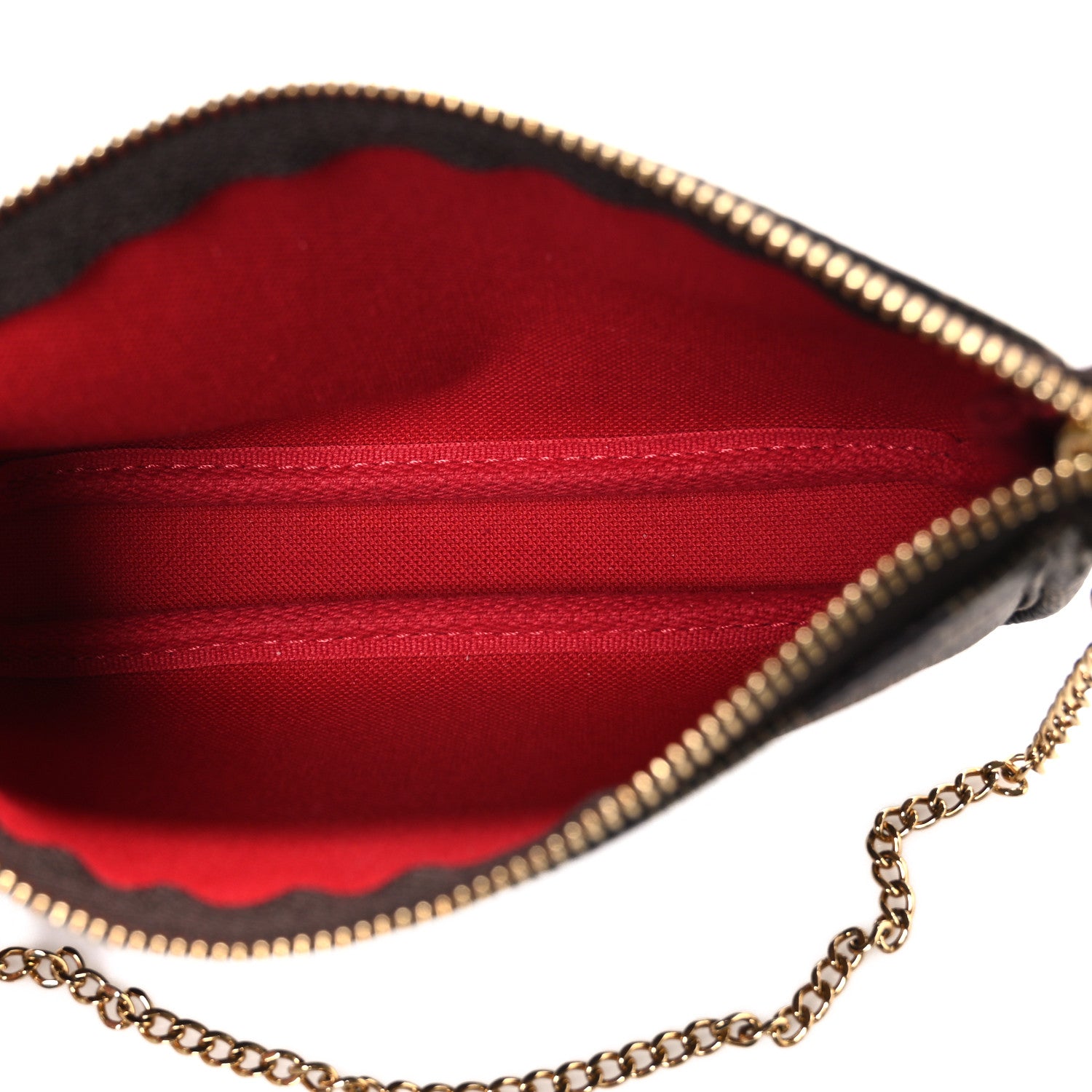 Louis Vuitton Damier Ebene Mini Pochette Accessories 5 of 10