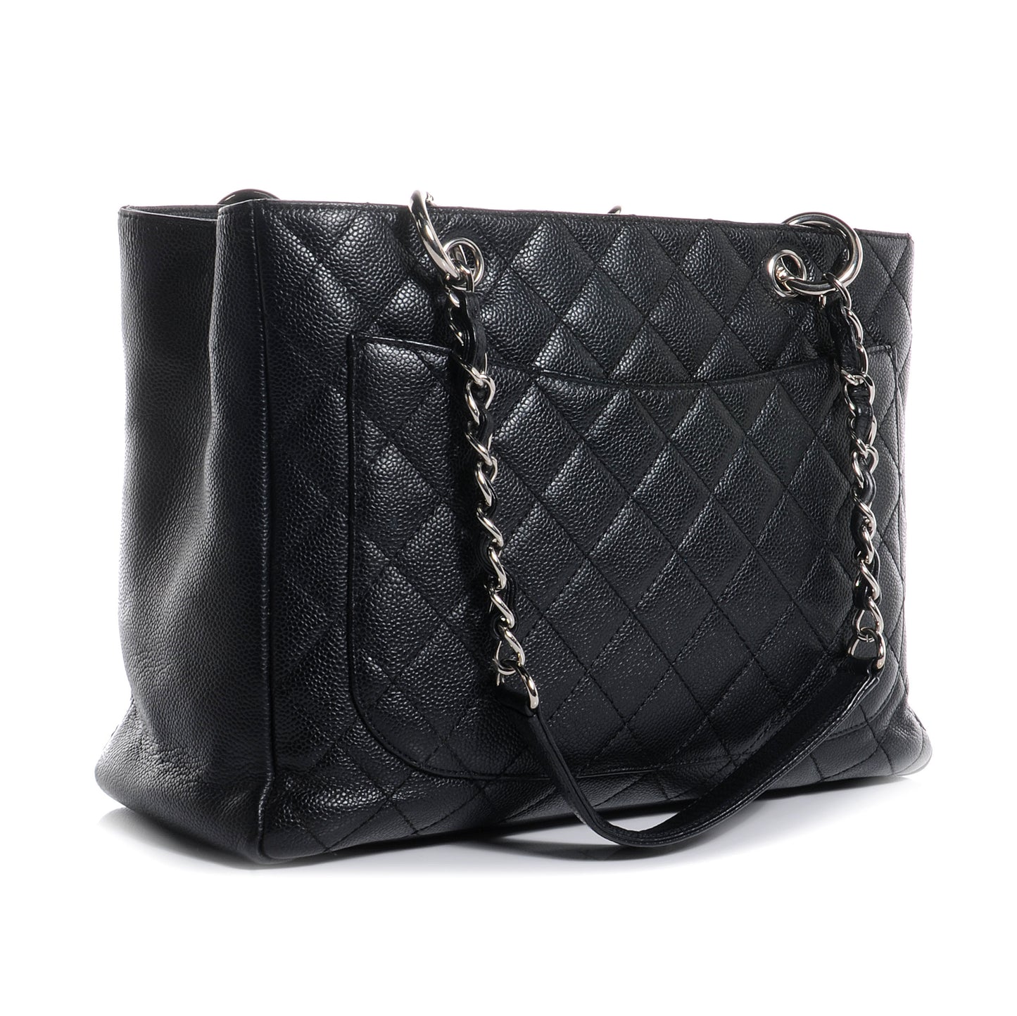 Caviar Grand Shopping Tote GST Black