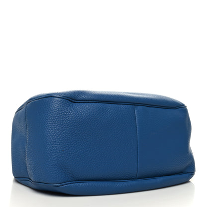 Prada Vitello Daino Hobo Cobalto 4 of 10