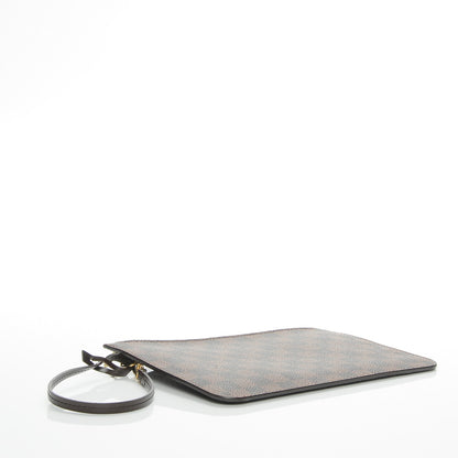Louis Vuitton Damier Ebene Neverfull MM GM Pochette 4 of 7