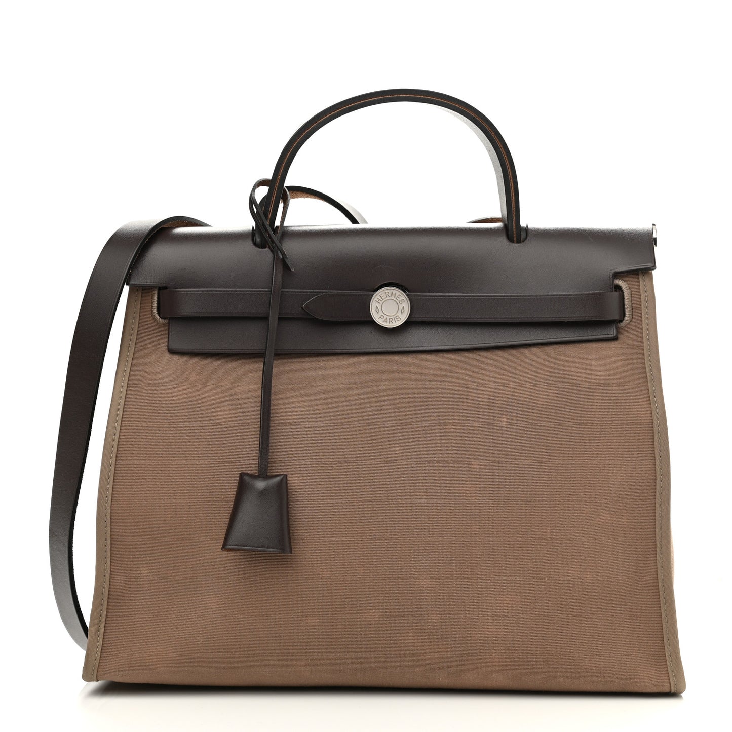 Vache Hunter Toile Herbag Zip 31 PM Etoupe Ebene