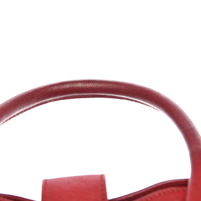 Saint Laurent Sheepskin Medium Cabas ChYc Rouge Orient 8 of 23
