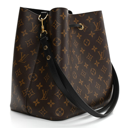Louis Vuitton Monogram Neonoe MM Black 3 of 10