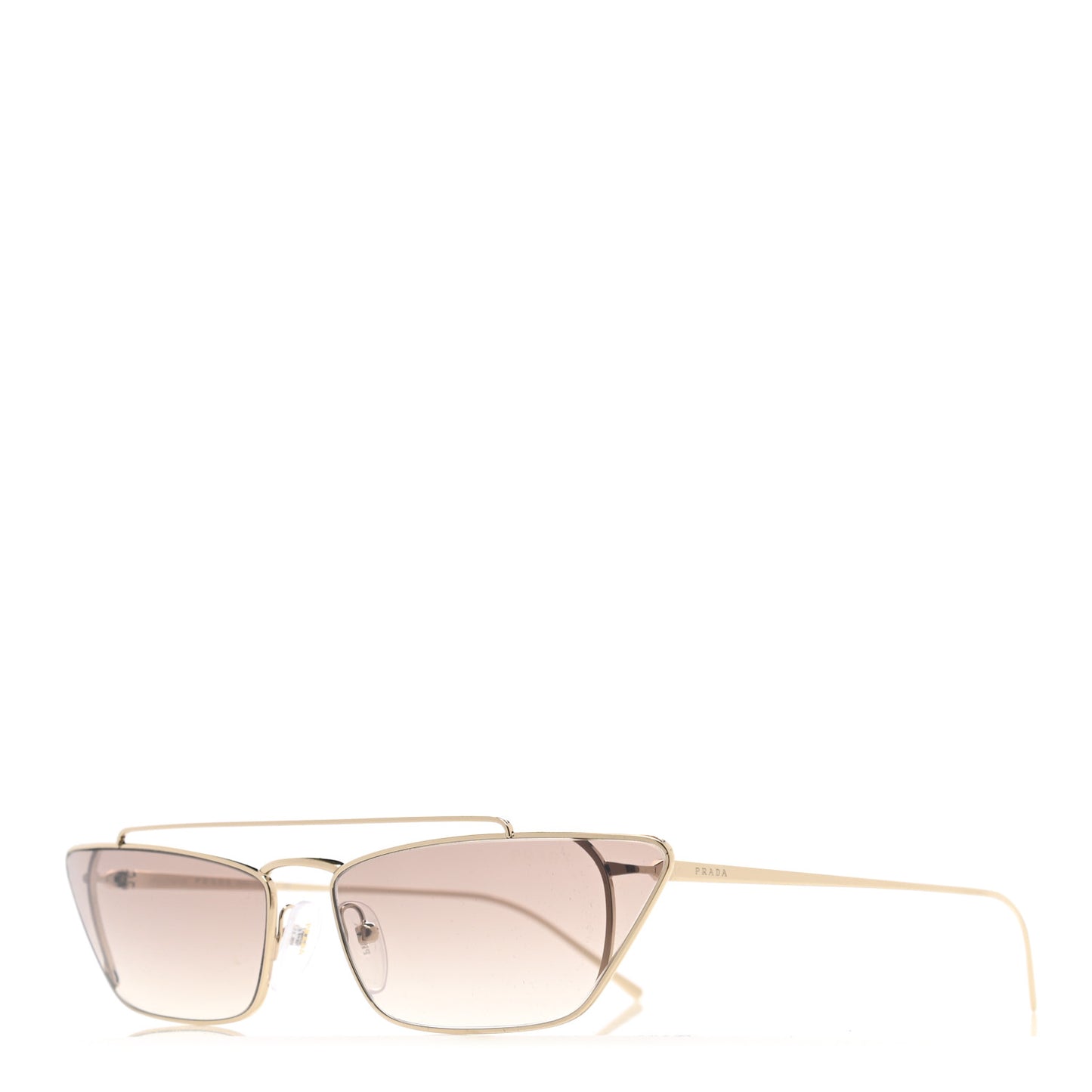 Metal Cat Eye Sunglasses SPR 64U Gold