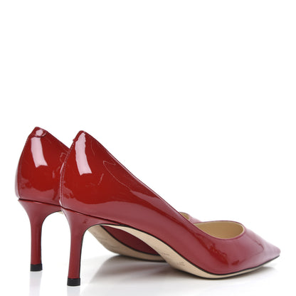 Jimmy Choo Patent Romy 60 Pumps 36 Red 4 of 8