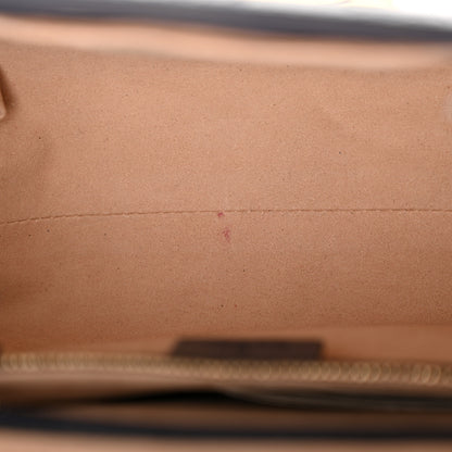 Gucci Guccissima Signature Small Padlock Top Handle Bag Blue Agata 11 of 19