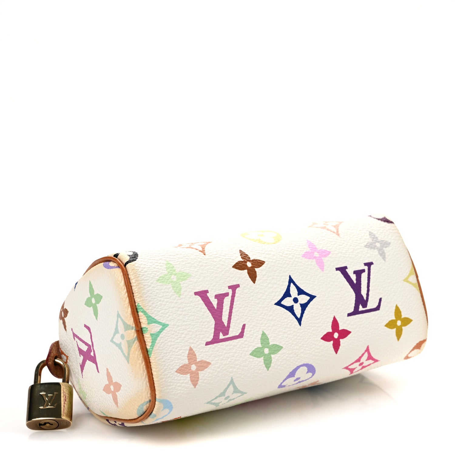 Louis Vuitton Monogram Multicolor Mini Sac HL Speedy White 4 of 11