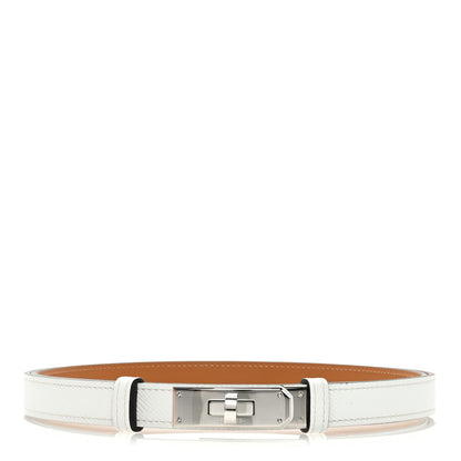 Hermes Epsom Kelly Belt White 1 of 3