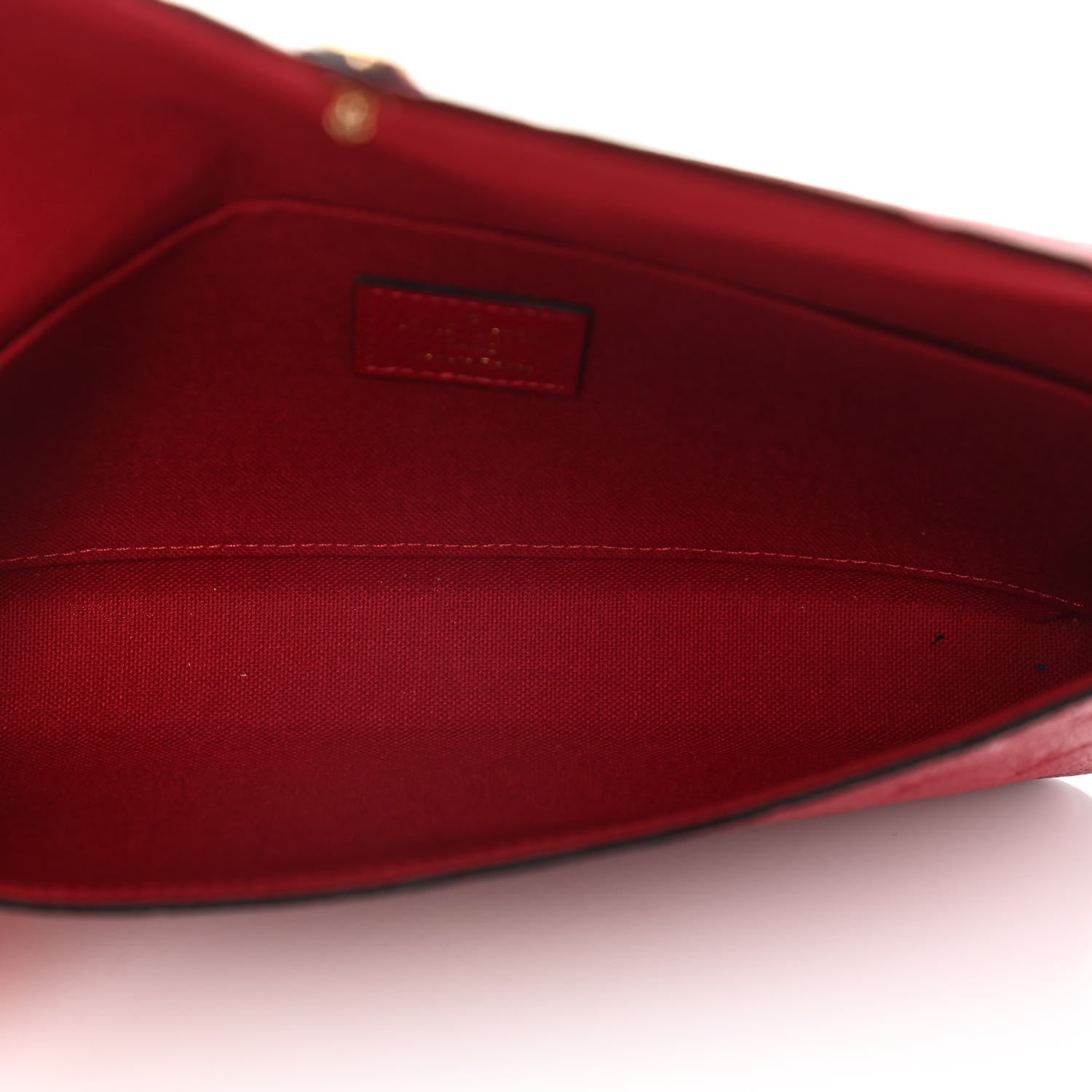 Louis Vuitton Empreinte Pochette Felicie Chain Wallet Cherry 6 of 10