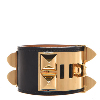 Hermes Box Collier De Chien CDC Bracelet S Black 3 of 8