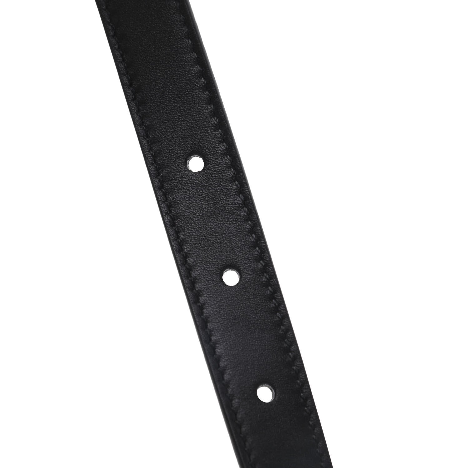 Gucci Calfskin Double G 20mm Belt 80 32 Black 4 of 5