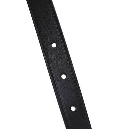 Gucci Calfskin Double G 20mm Belt 80 32 Black 4 of 5