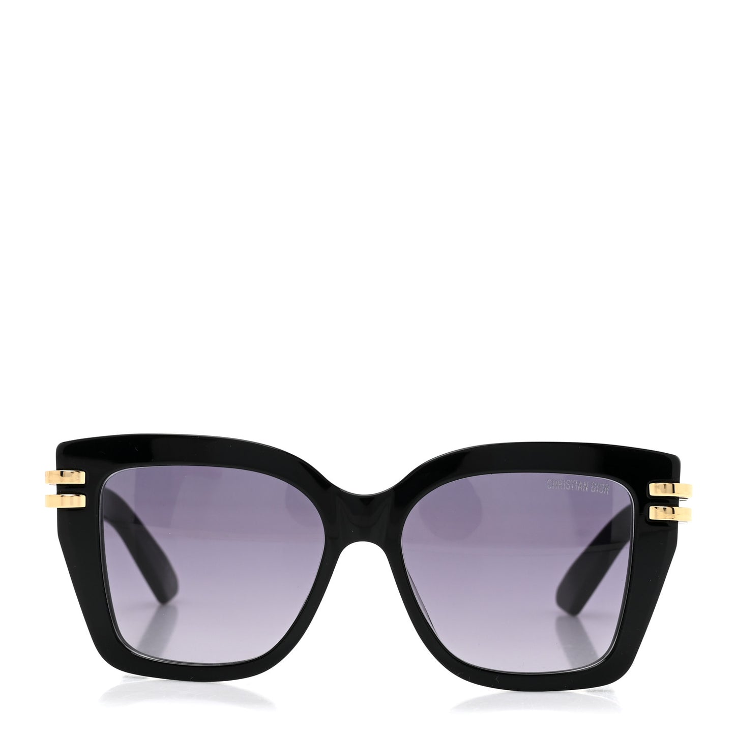 Acetate CDior S1I Square Sunglasses Black