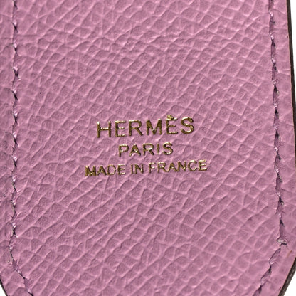 Hermes Epsom 30mm Hexagone Tressage Shoulder Strap Mauve Sylvestre Rouge H Jaune de Naples 3 of 6