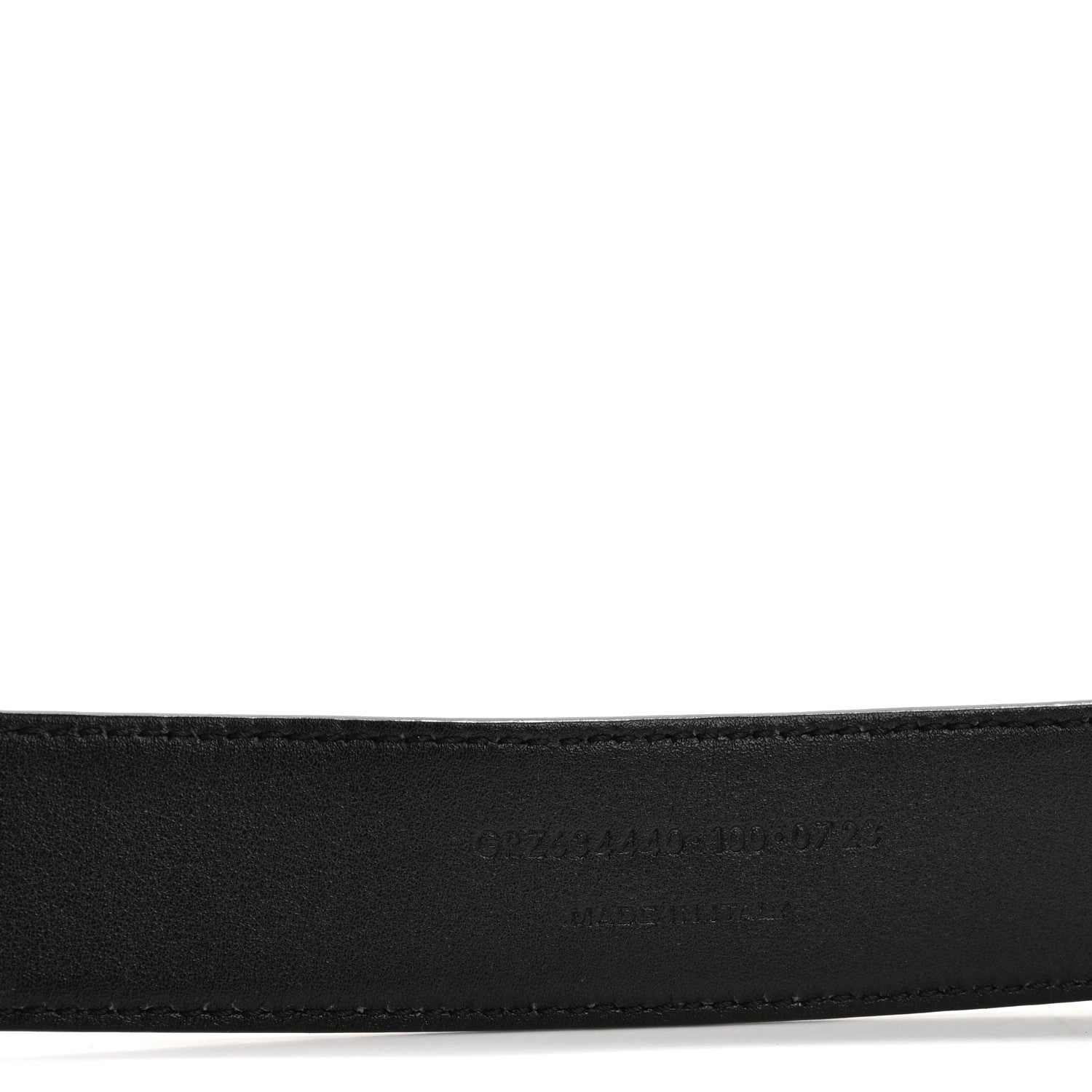 Saint Laurent Lambskin Monogram Cassandre Square Buckle Belt 100 40 Black 11 of 16
