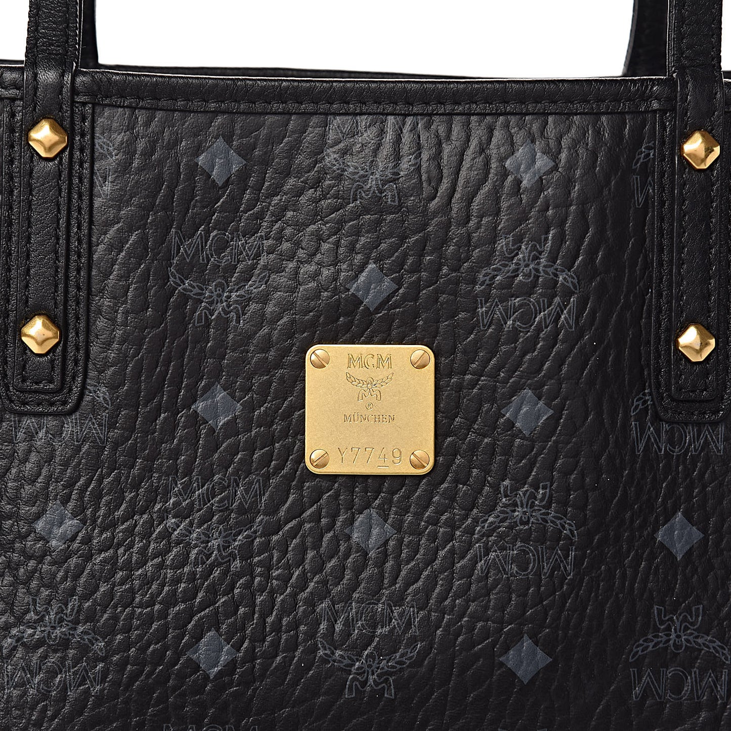 Visetos Medium Project Reversible Shopper Tote Black