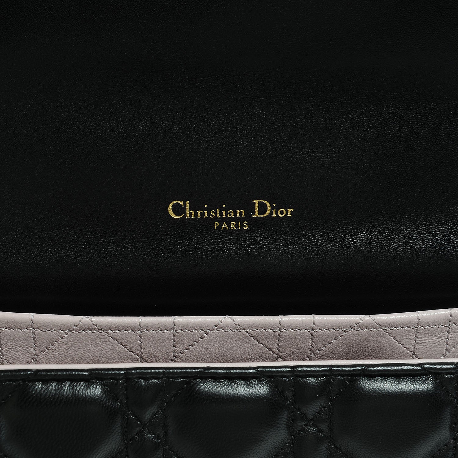 Christian Dior Lambskin Cannage Medium Miss Dior Flap Black 7 of 10