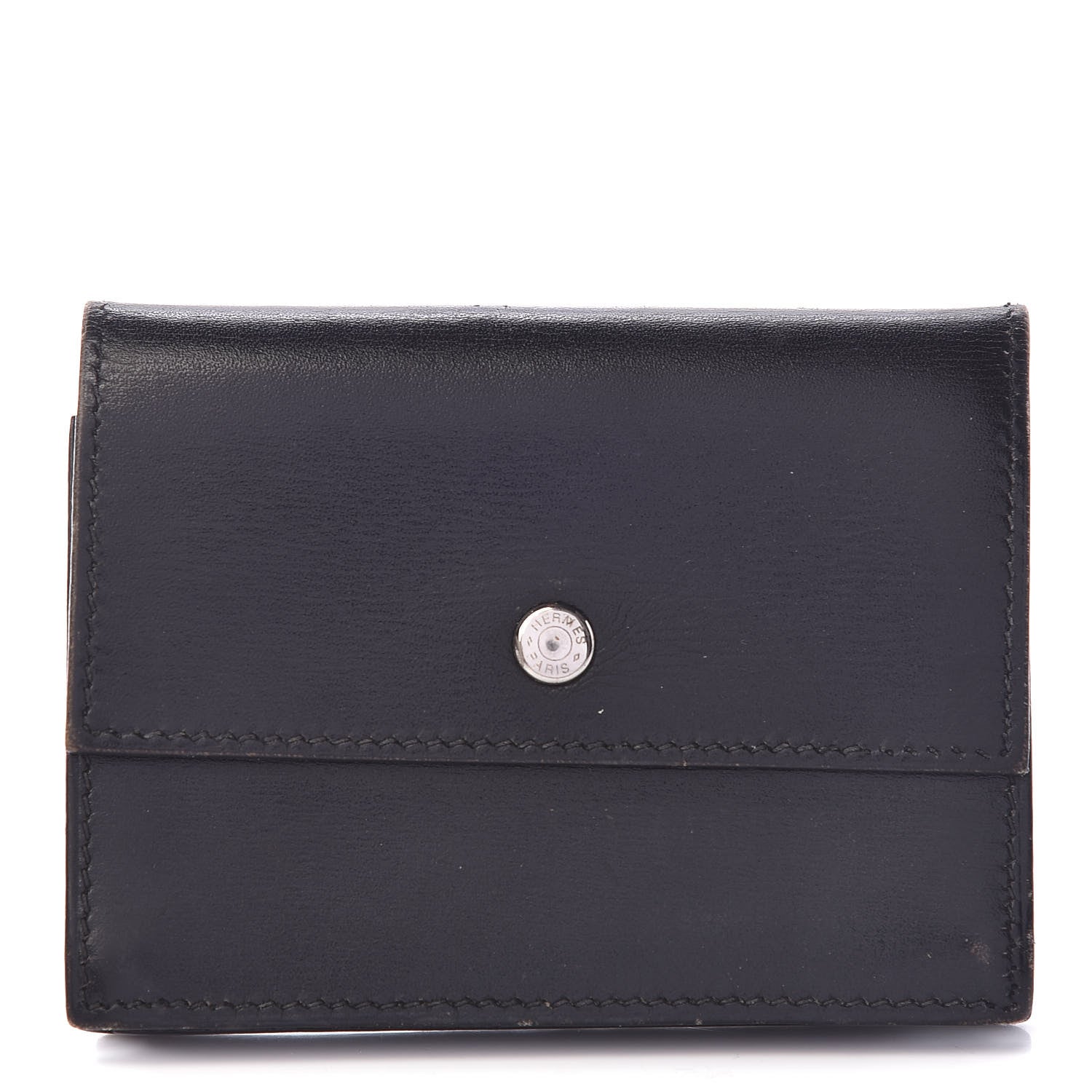 Hermes Box Card Holder Black 1 of 14