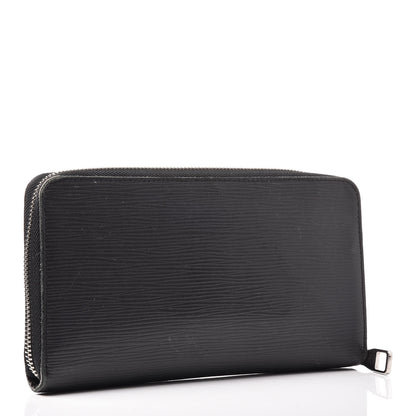 Louis Vuitton Epi Zippy Organizer Wallet Black 3 of 13