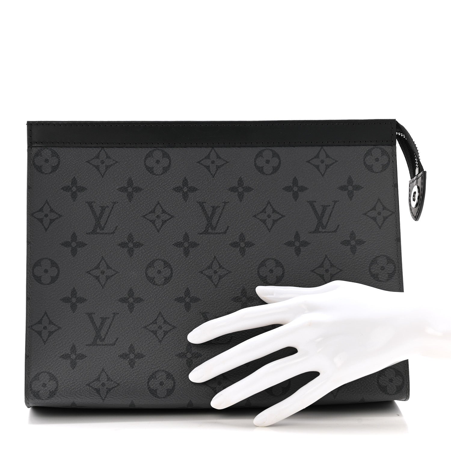Louis Vuitton Monogram Eclipse Pochette Voyage MM 2 of 7