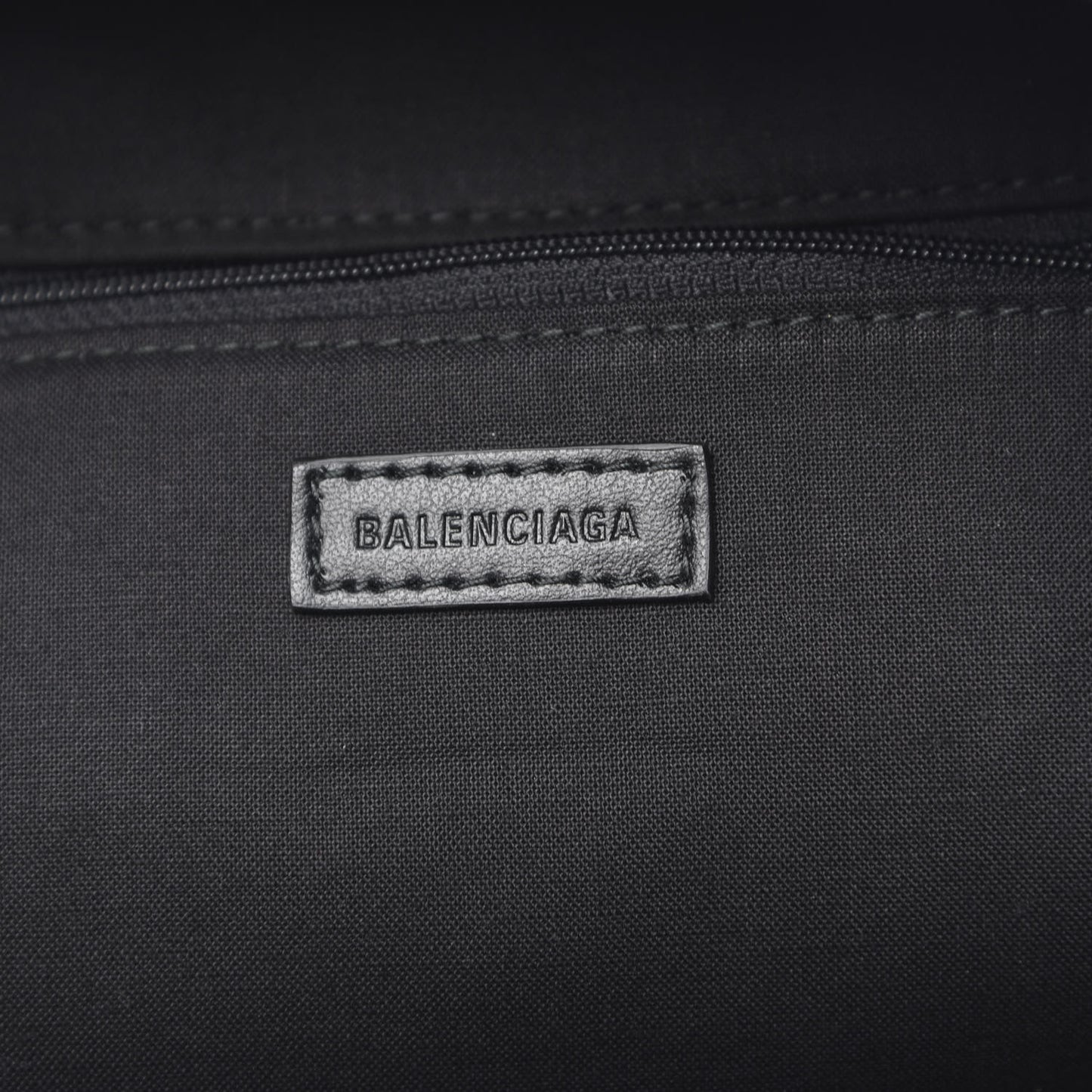 Nylon Embroidered You Are The World Explorer Backpack S Black