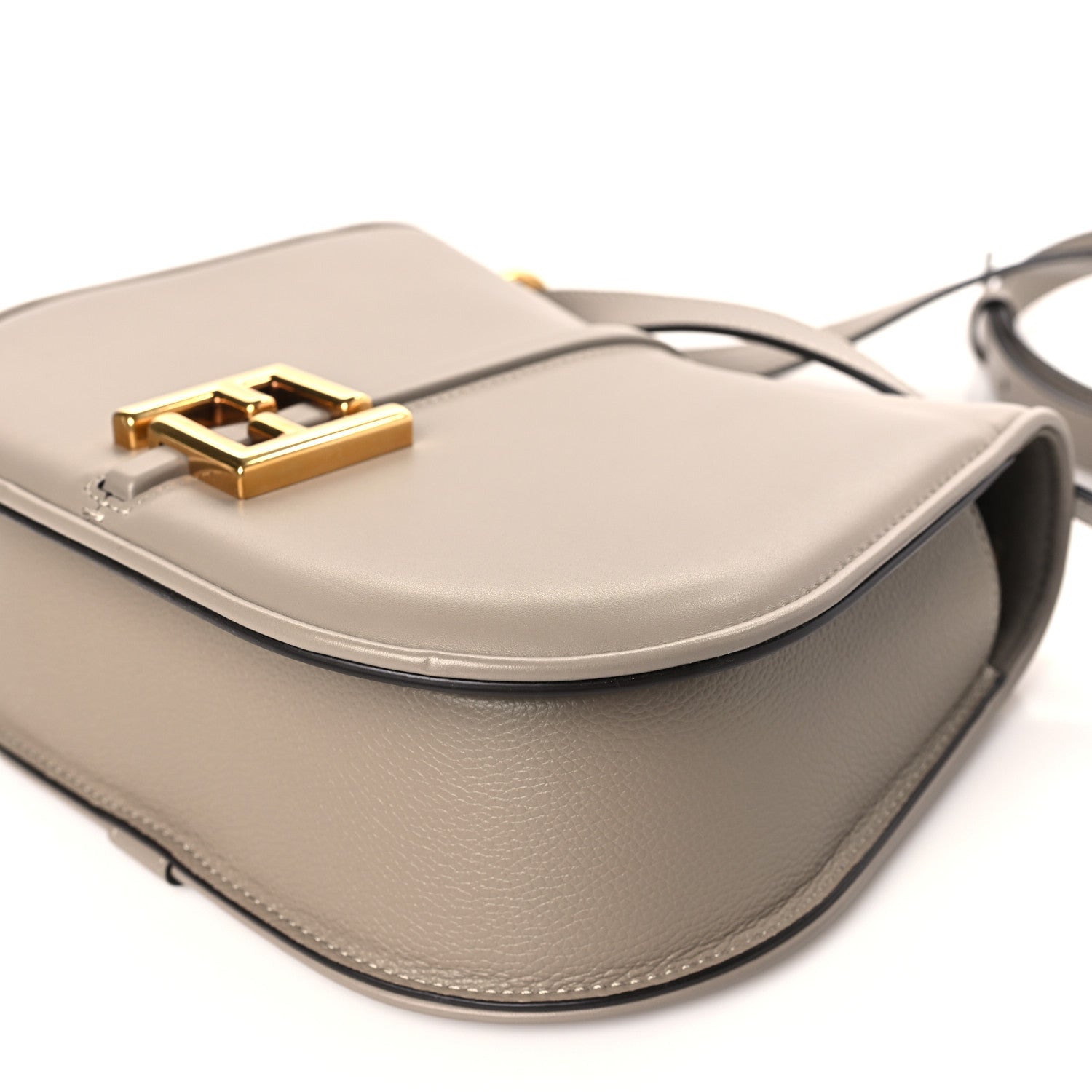 Fendi Vitello Brenta Cher Medium Fendi C'mon Tortora 9 of 9
