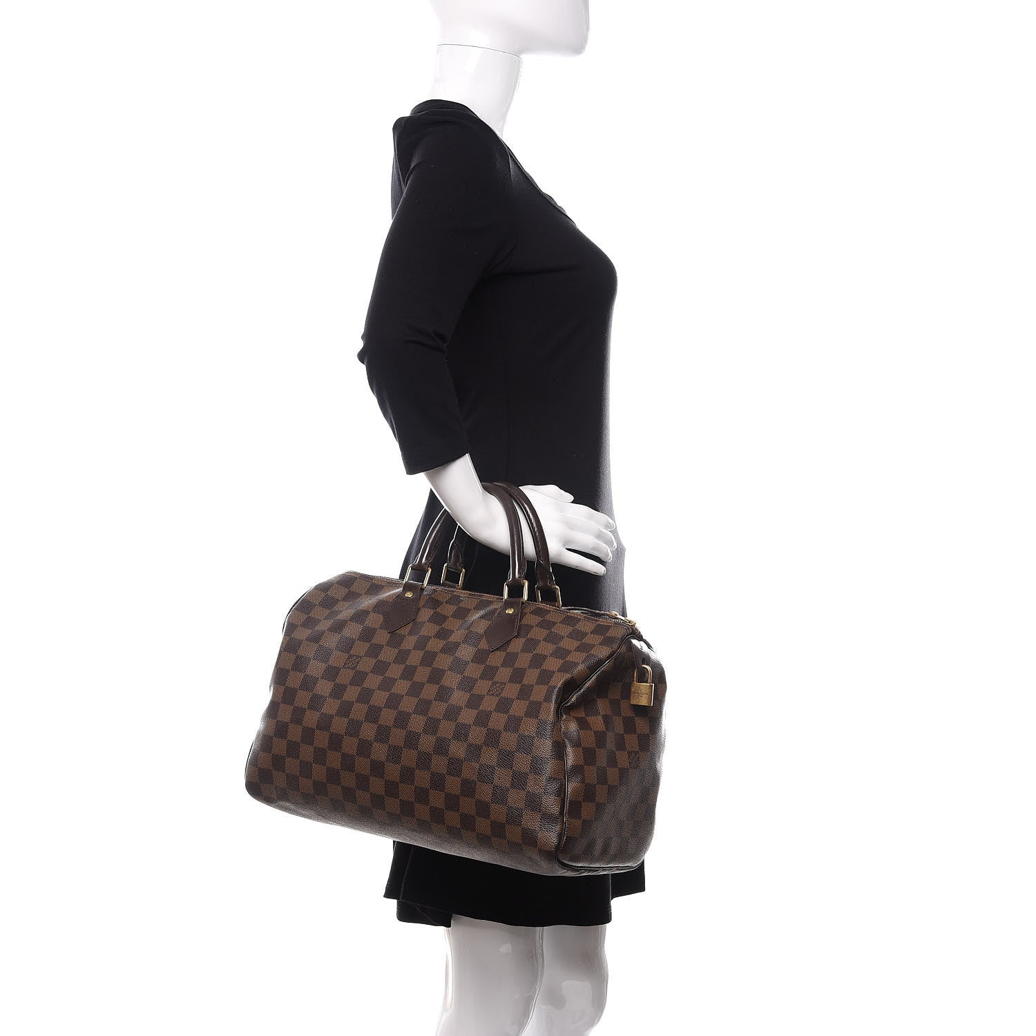 Louis Vuitton Damier Ebene Speedy 35 2 of 8