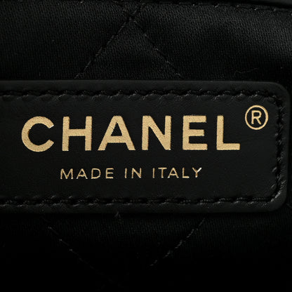 Chanel Wool Tweed Quilted Chanel 22 Black Multicolor 8 of 11