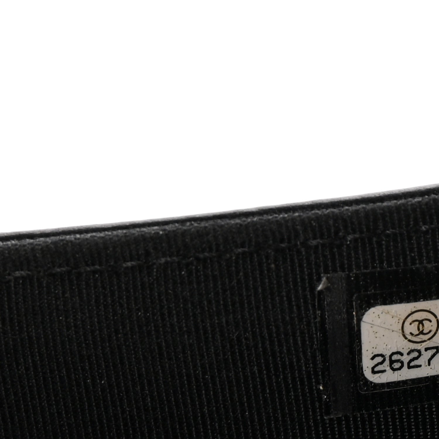 Chanel Calfskin Chevron Quilted Medal Flap Wallet Black 8 of 8