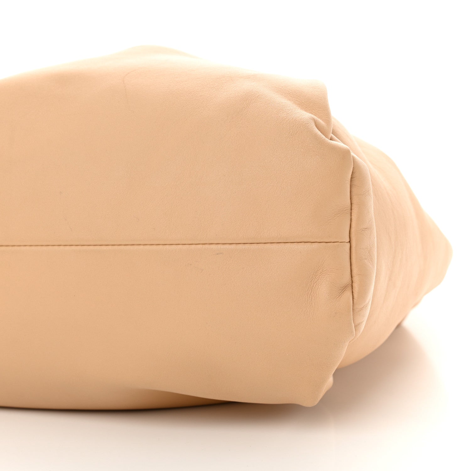 Bottega Veneta Smooth Butter Calfskin Small The Shoulder Pouch Almond 10 of 11