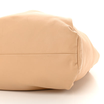 Bottega Veneta Smooth Butter Calfskin Small The Shoulder Pouch Almond 10 of 11
