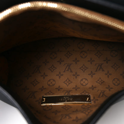 Louis Vuitton Smooth Calfskin Soft Dauphine MM Black MM Black 5 of 10