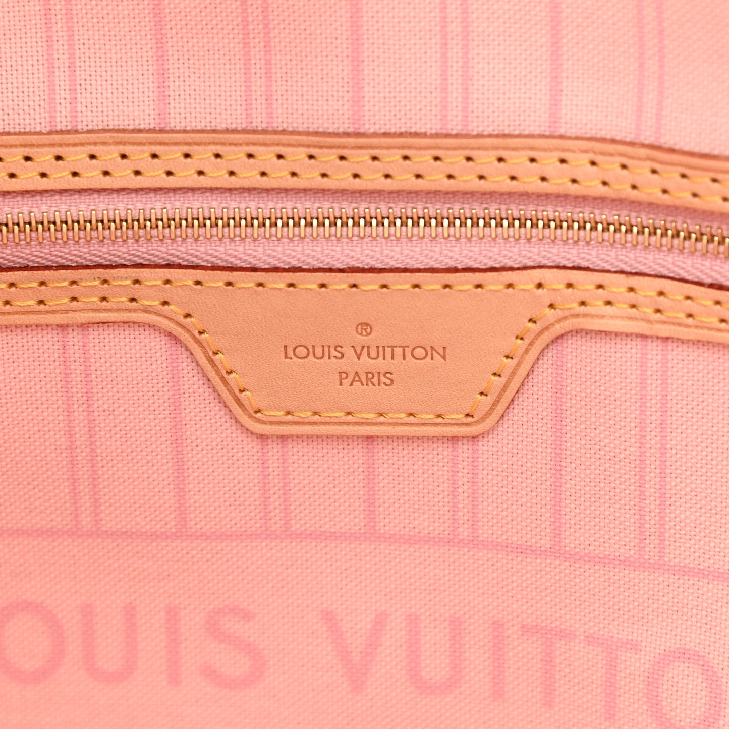 Damier Azur Neo Neverfull MM Rose Ballerine
