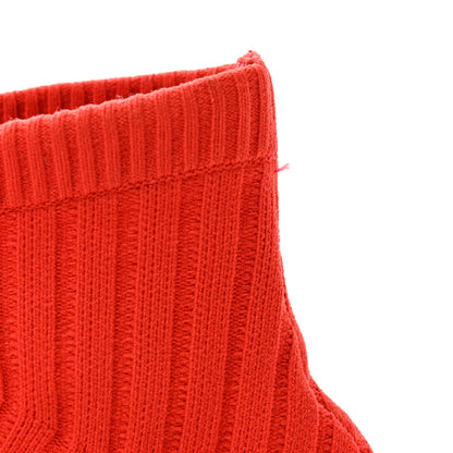 Balenciaga Ribbed Effect Knit Mens Speed Sneakers 42 Rouge 11 of 13