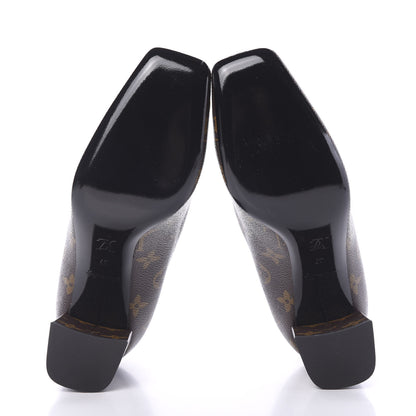 Louis Vuitton Monogram Madeleine Pumps 37 6 of 9