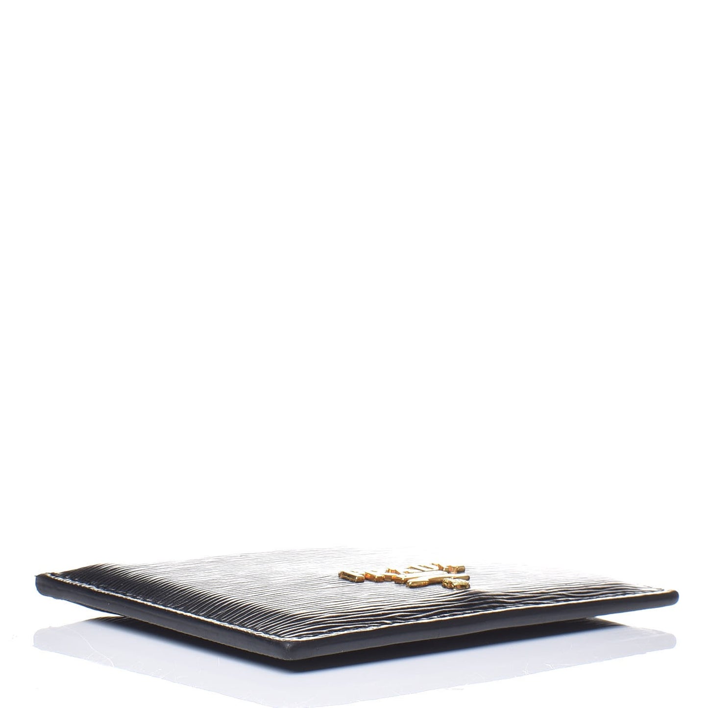 Vitello Move Metal Card Case Black