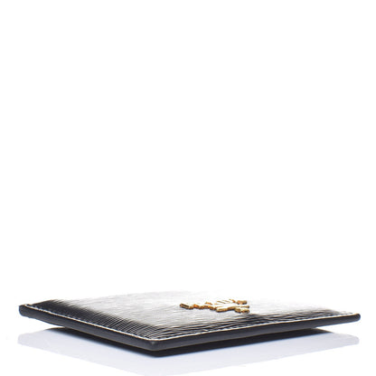 Prada Vitello Move Metal Card Case Black 4 of 8