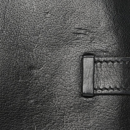 Hermes Evergrain Bearn Compact Wallet Black 11 of 12