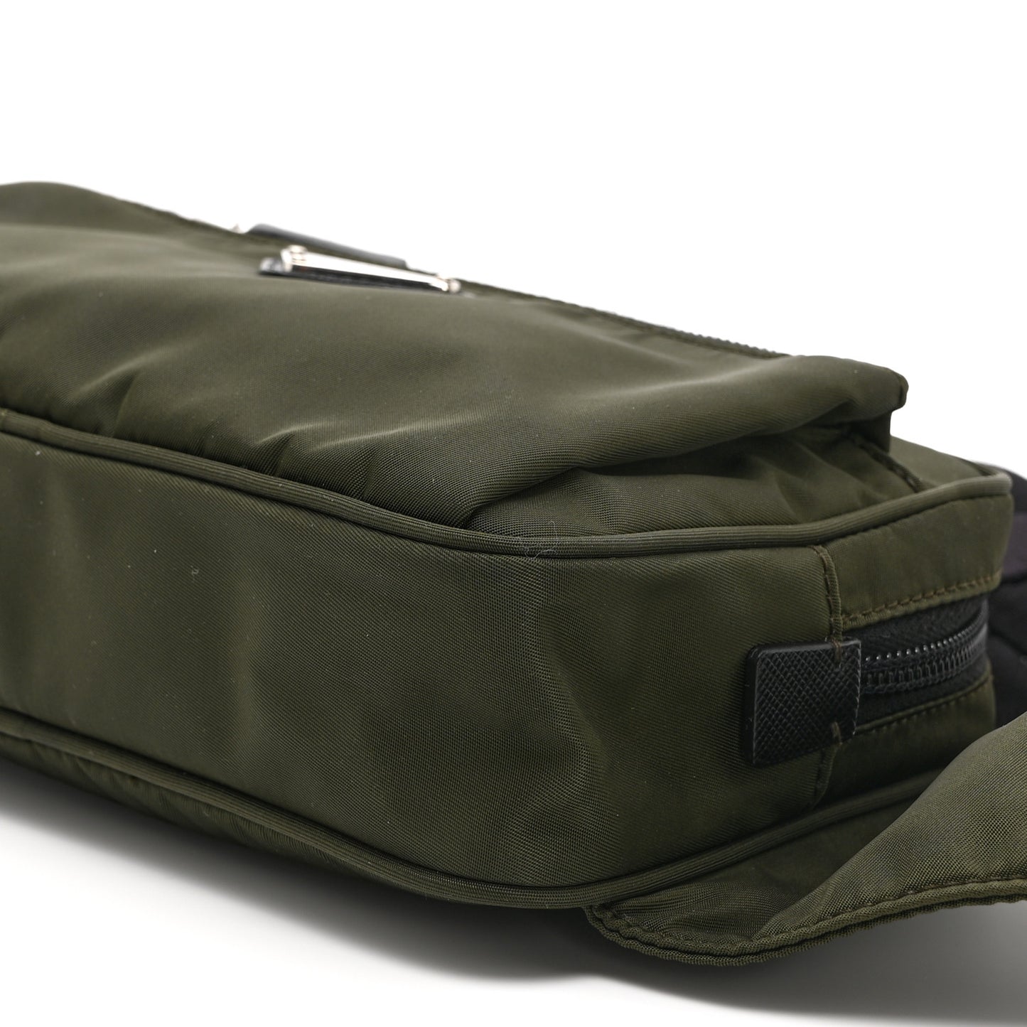 Tessuto Nylon Belt Bag Khaki
