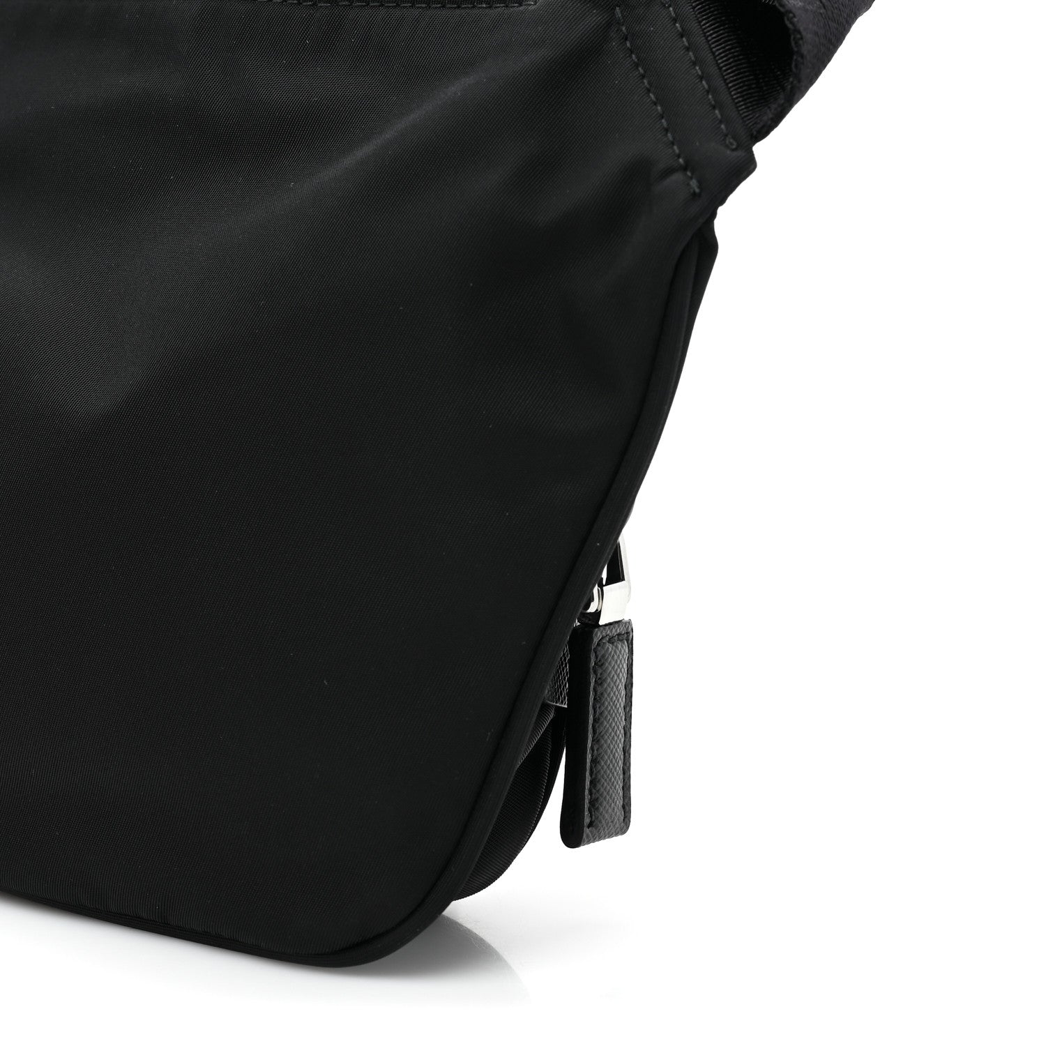 Prada Re-Nylon Saffiano Belt Bag Black 10 of 11