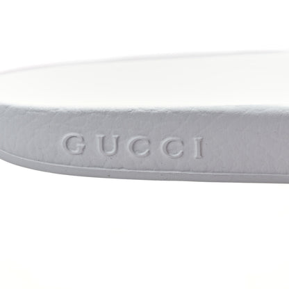 Gucci Nappa Interlocking G Cat Womens Pursuit Slide Sandals 35 Great White 7 of 7