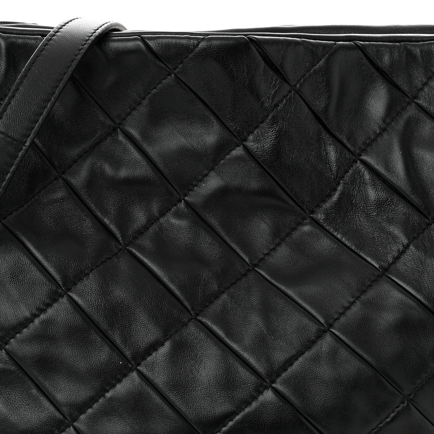 Loewe Nappa Pleated Small Flamenco Knot Bag Black 7 of 9