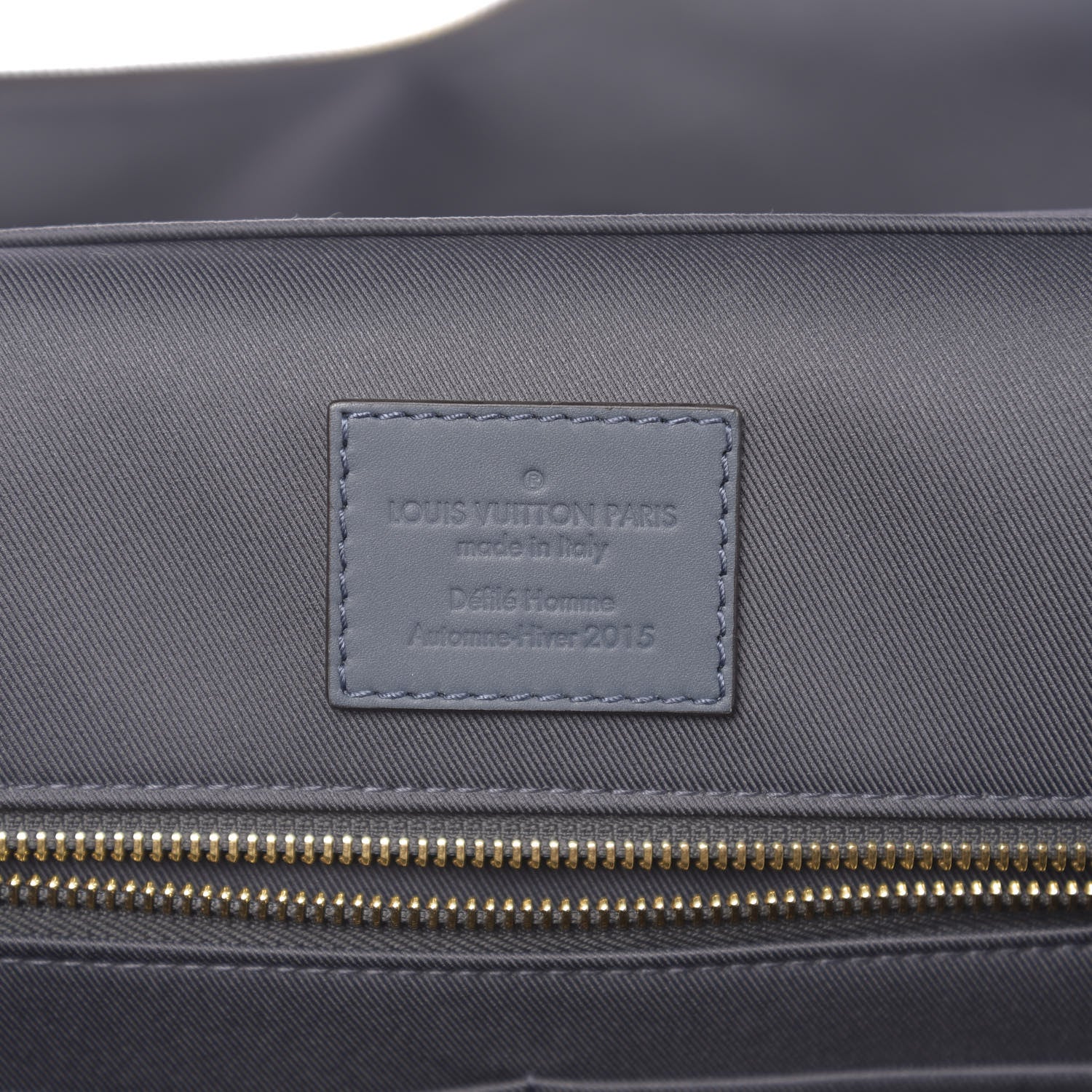 Louis Vuitton Monogram Cuir Slate Backpack Blue 5 of 9