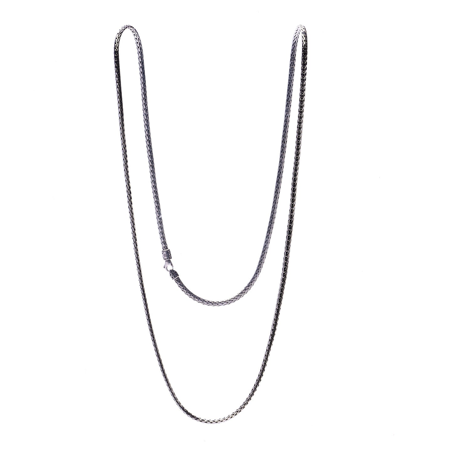 Sterling Silver 3.5mm Classic Chain Necklace 36"