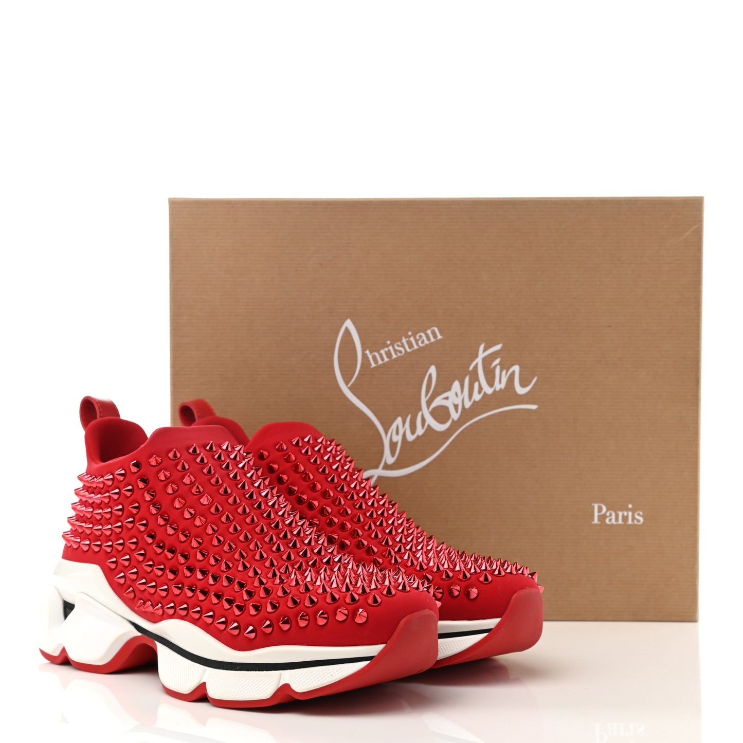 Neoprene Spike Sock Donna Flat Sneakers 36.5 Loubi