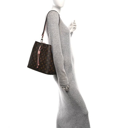 Louis Vuitton Monogram Neonoe MM Rose Poudre 2 of 10