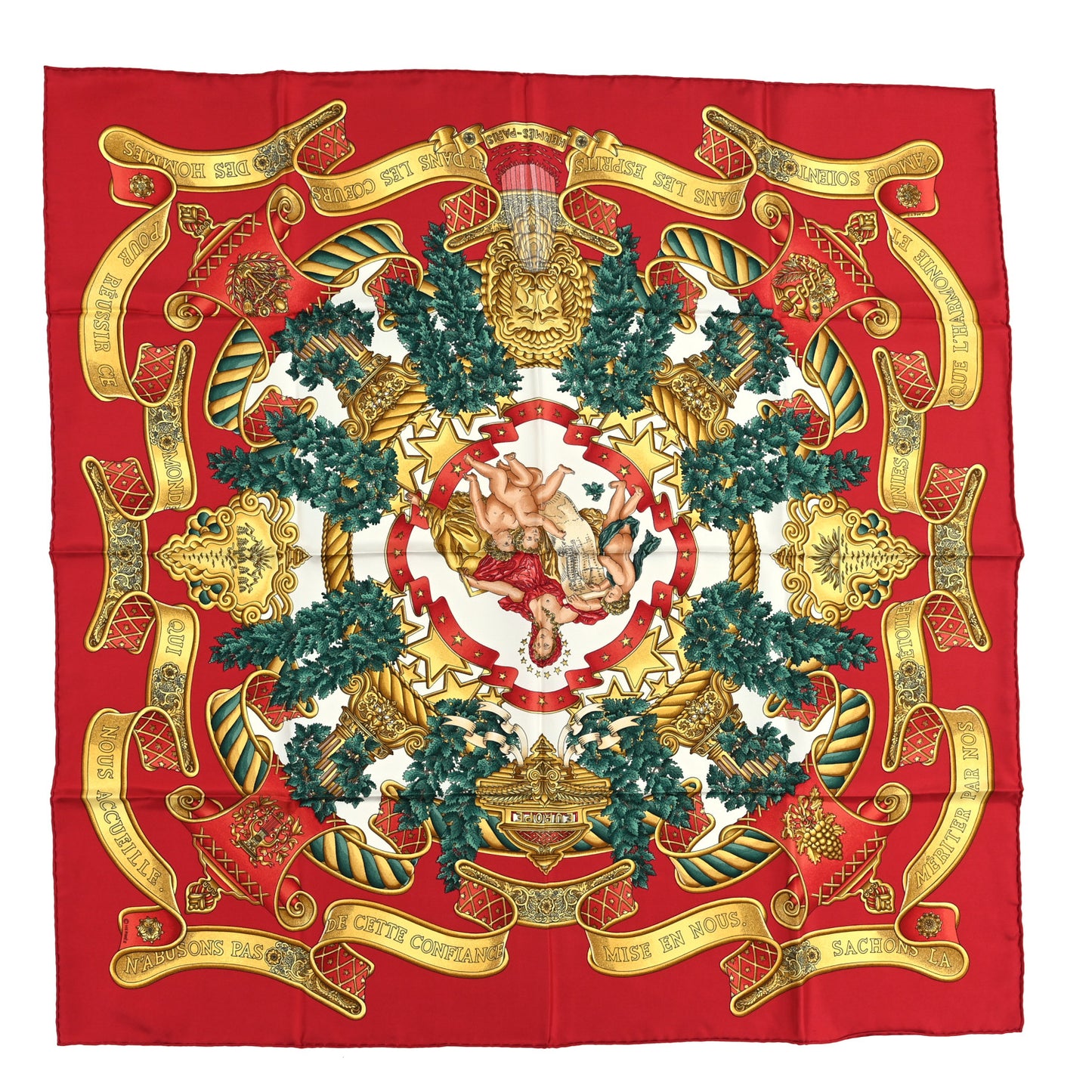 Silk Europe Scarf 90