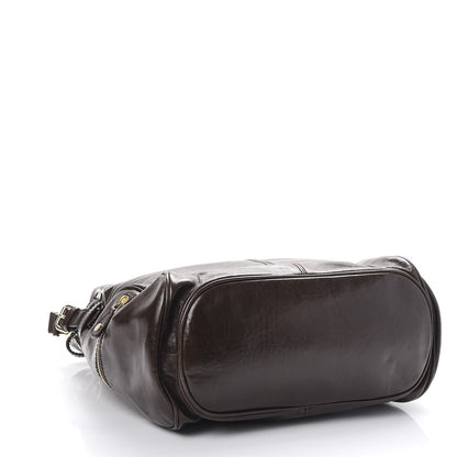 Jimmy Choo Calfskin Ramona Hobo Brown 4 of 10